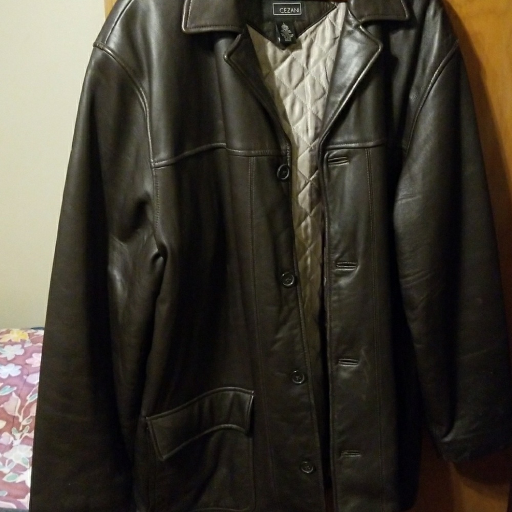 Leather jacket